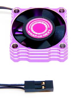 Wrap-Up Next 0828-FD Premium Aluminum Cooling Fan 30mm (Purple)